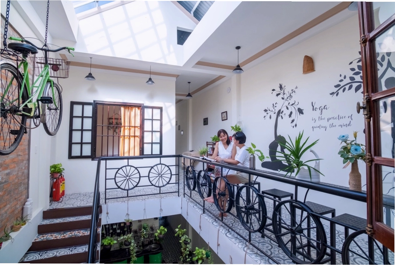 Không gian thiết kế độc đáo của Huế Eco Homestay