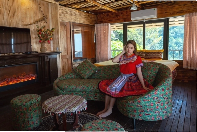 Không gian thư giãn tại 90s Homestay Tam Đảo