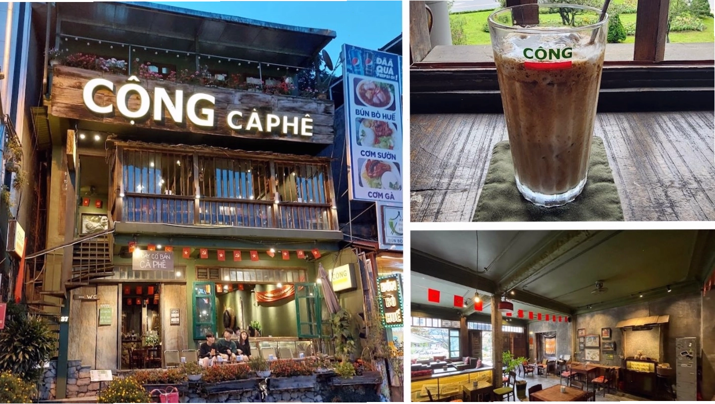 Không gian thư giãn tại Cộng Cà Phê Sapa