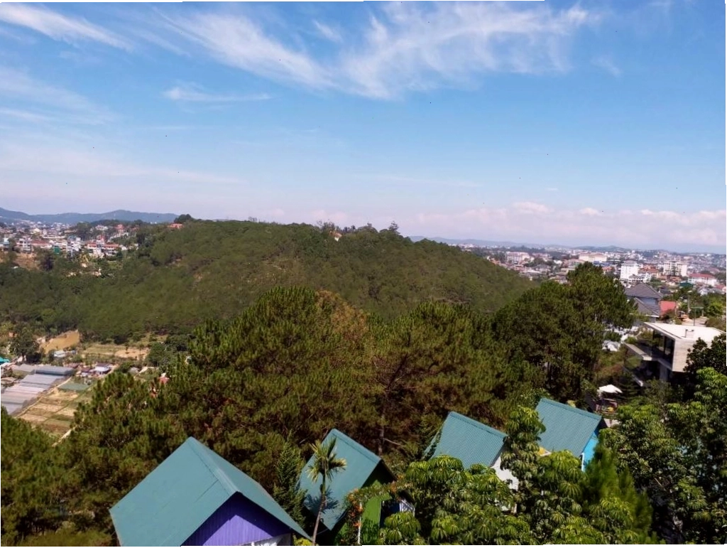 Không gian thư giãn tại Windy Hill Coffee & Homestay