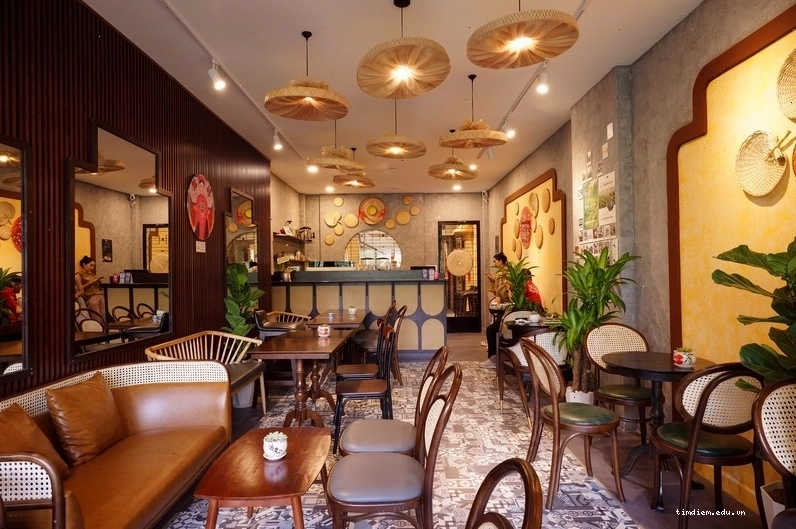Không gian tinh tế và sang trọng của Tonkin Specialty Coffee