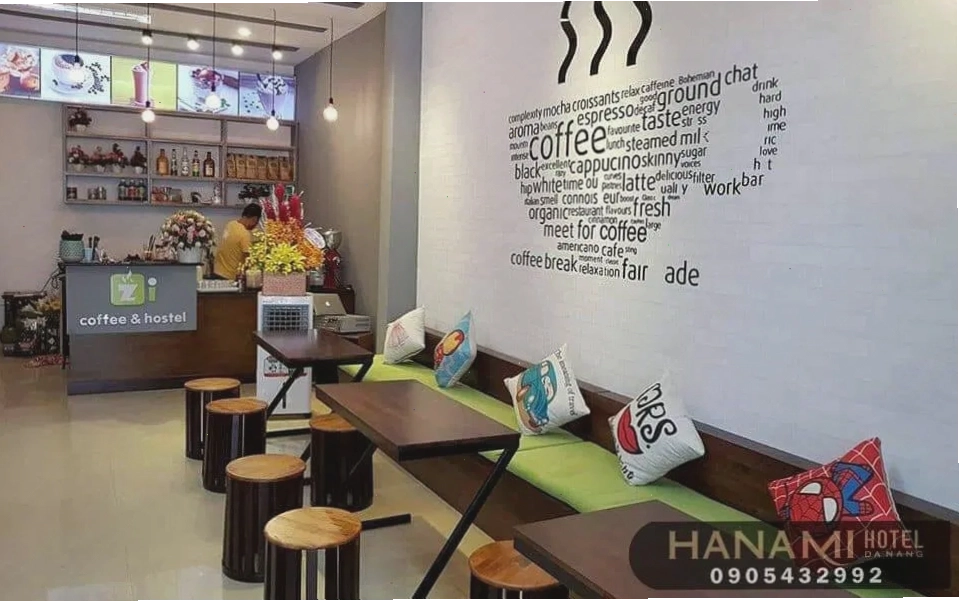 Không gian trẻ trung của Zozi cafe