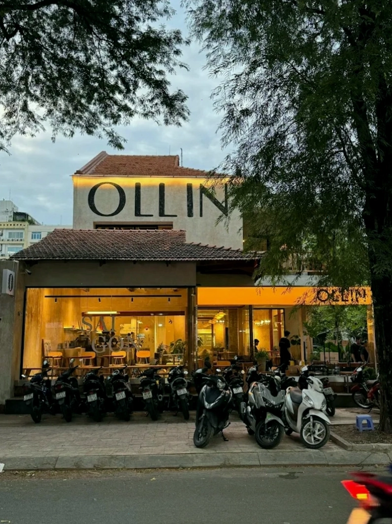 Không gian trẻ trung, năng động của Ollin Cafe Quận 1