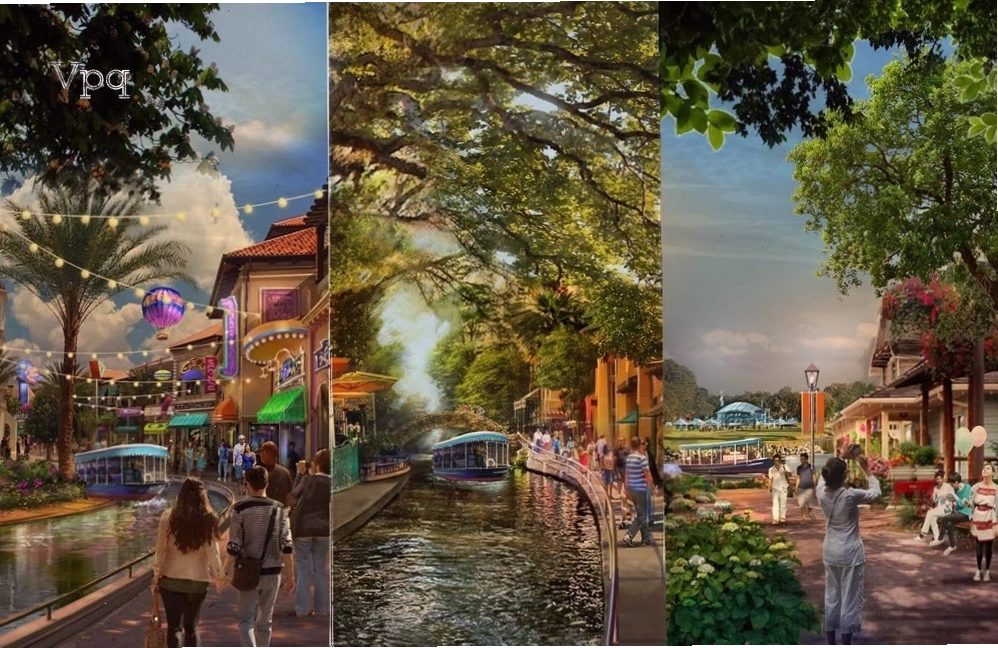 Không gian văn hóa Việt tại Sun World Hà Nội