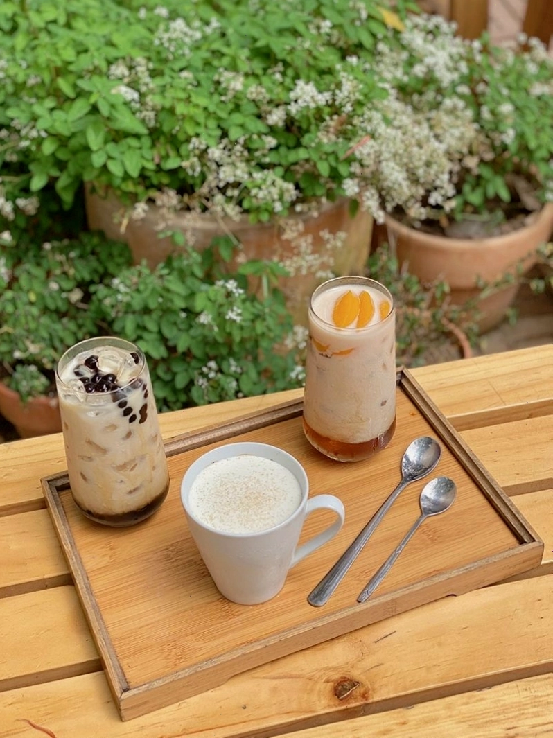 Không gian xanh mát của Treeland Coffee