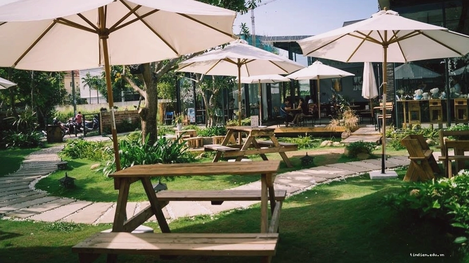 Không gian xanh mát, ngập tràn cây cỏ tại Green Garden Coffee, quán cafe chill Thủ Đức