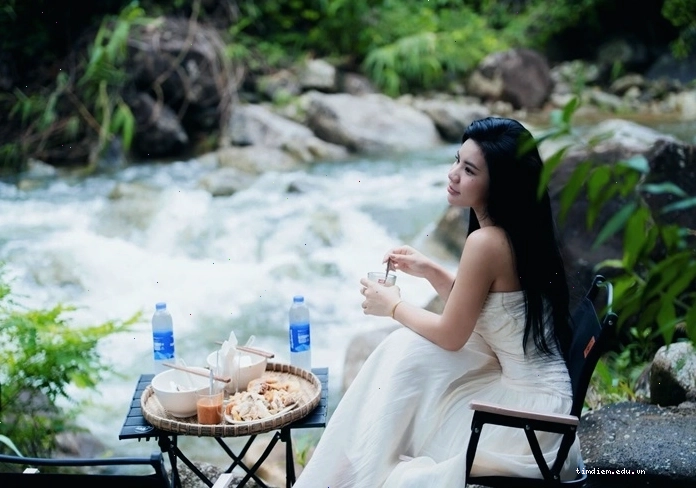 Không gian xanh mát tại Homestay Cao Sơn