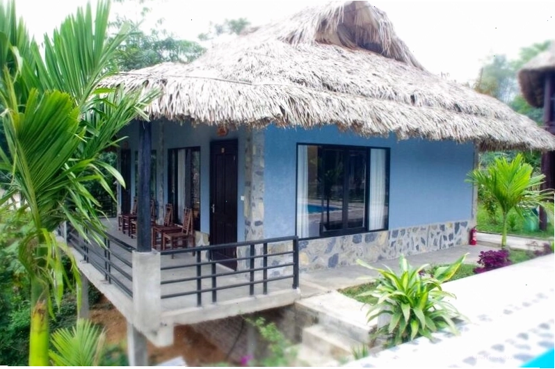 Không gian xanh mát tại Mai Châu Sky Resort