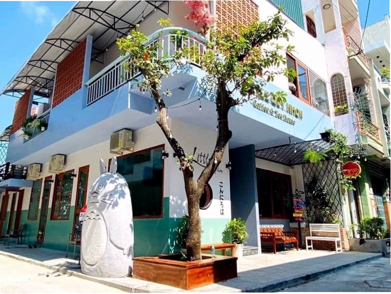 Không gian xanh mát và cổ điển tại Little Quy Nhơn Homestay