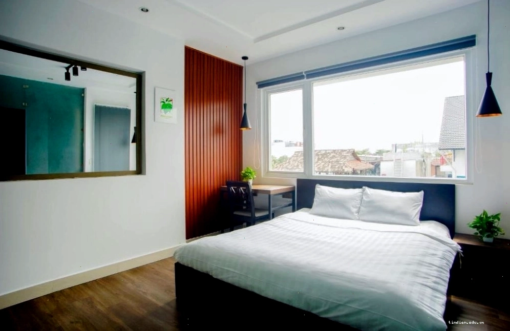 Không gian xanh mát và hiện đại tại Lá Hotel
