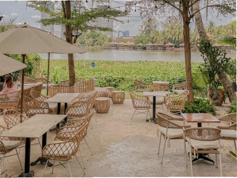 Không gian xanh mát và thoáng đãng tại Fika Getogether