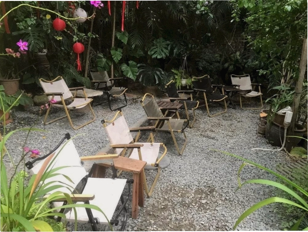 Không gian xanh mát và yên tĩnh tại Philo Garden