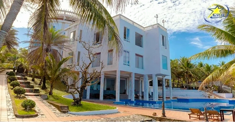 Không gian xanh mướt tại Sun Việt Resort Phú Quốc