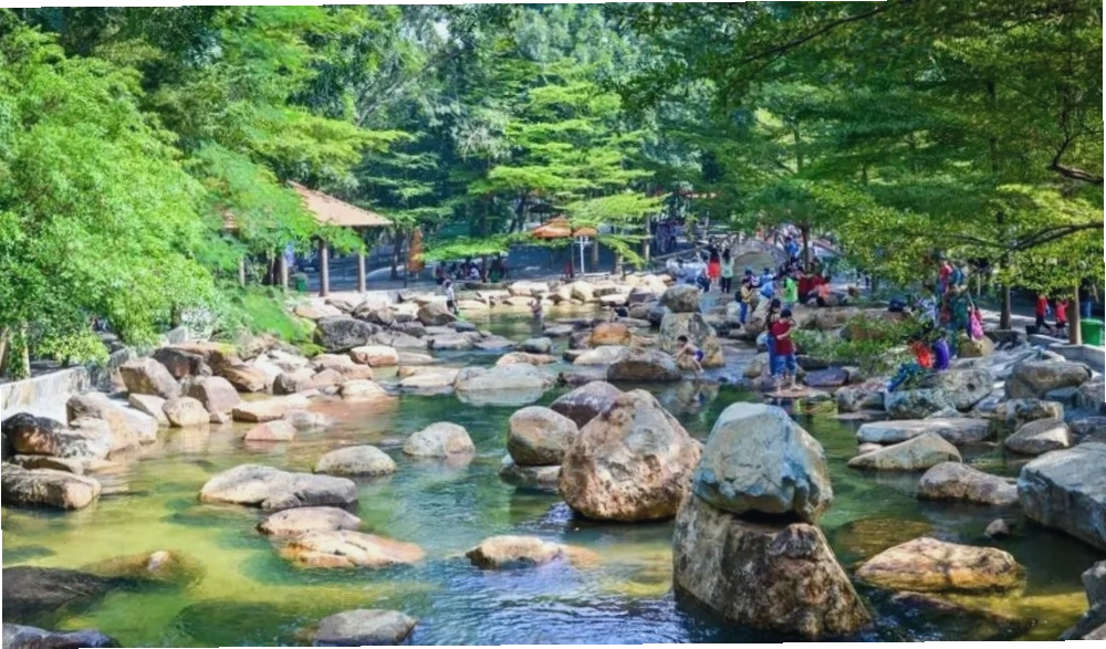 Không gian xanh mướt và thơ mộng tại Thủy Châu