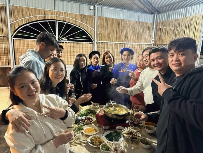 Không gian yên bình tại Homestay Hải Oanh