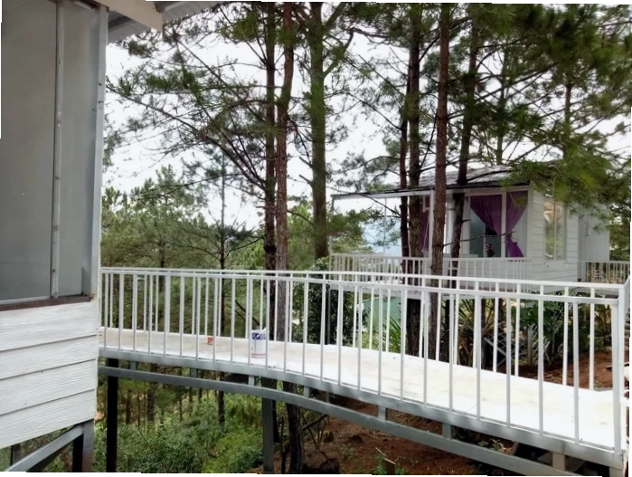 Không gian yên bình tại Pine Hill homestay