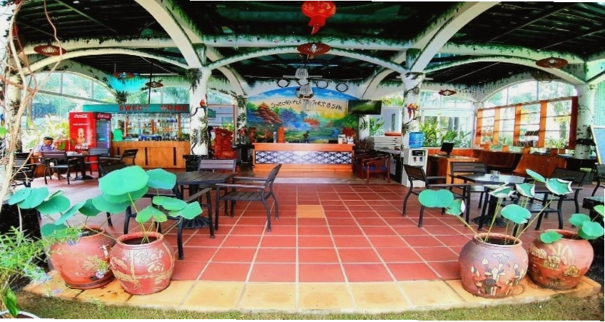 Không gian yên tĩnh tại Mango Bay Resort