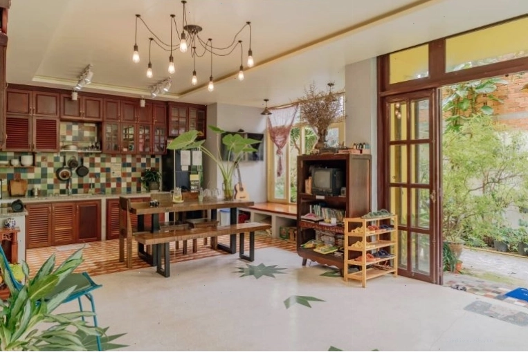 Khu bếp sử dụng miễn phí tại homestay