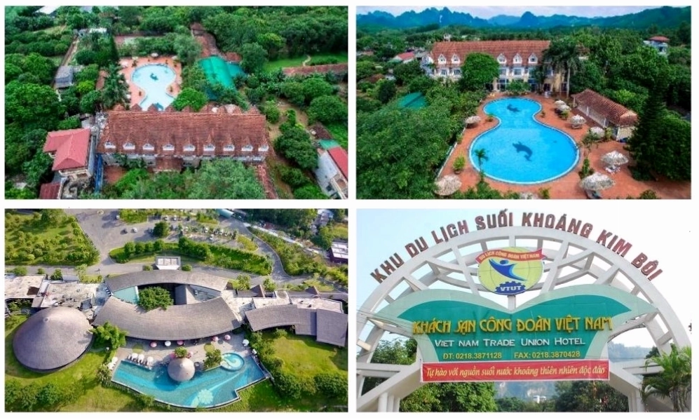 Khu du lịch suối khoáng Kim Bôi có nhiều lựa chọn lưu trú cho du khách