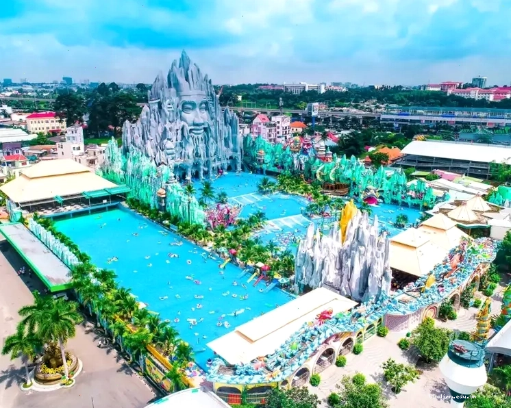 Khu du lịch Suối Tiên với các công trình kiến trúc độc đáo