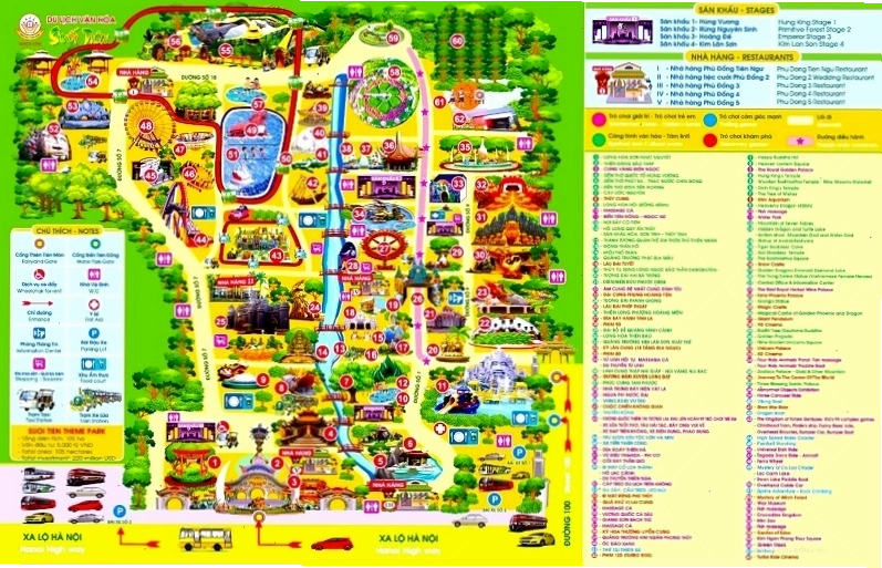 Khu du lịch Suối Tiên với công viên nước Biển Tiên Đồng