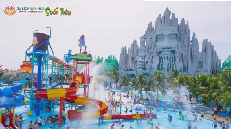 Khu du lịch Văn hóa Suối Tiên với quy mô rộng lớn