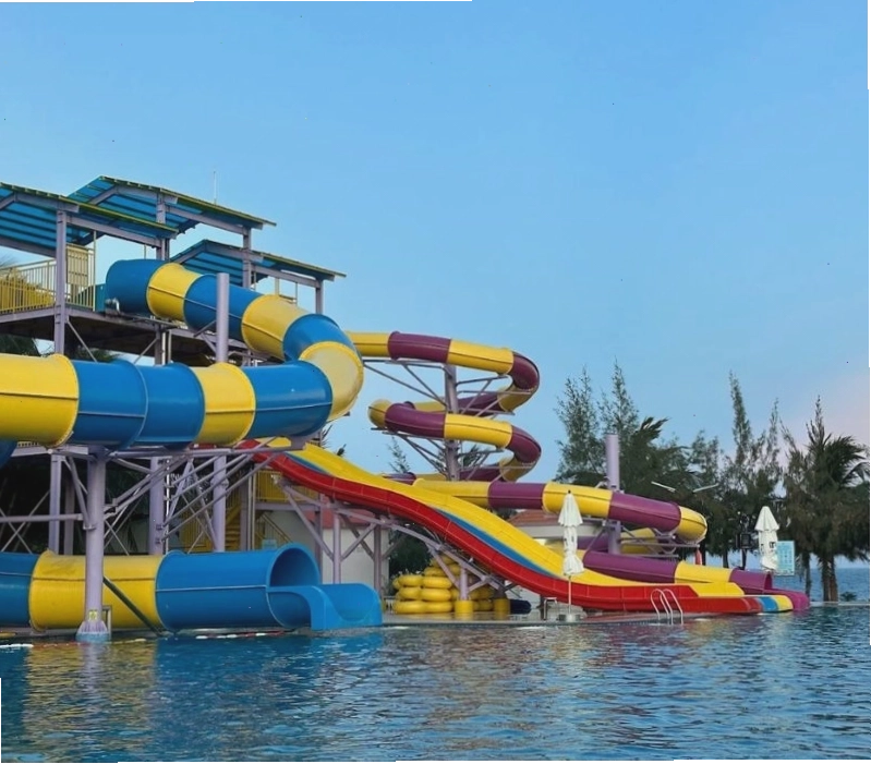 Khu Nghỉ Dưỡng TTC Ninh Thuận với không gian xanh mát và hồ bơi