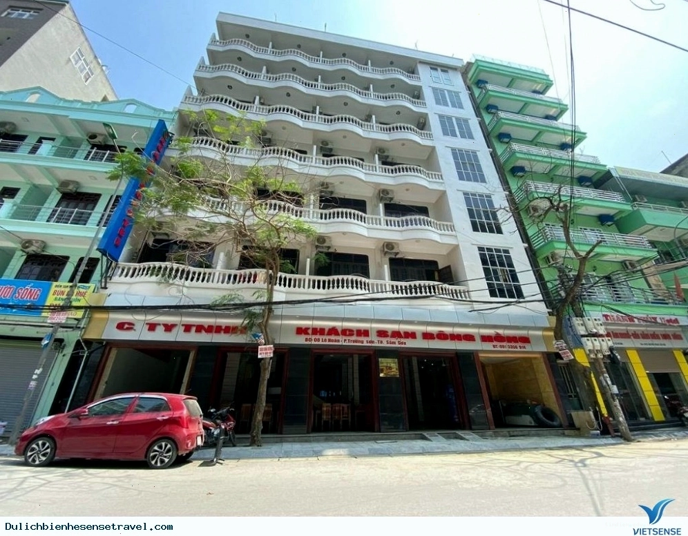Khu vực ăn uống tại khách sạn Sầm Sơn