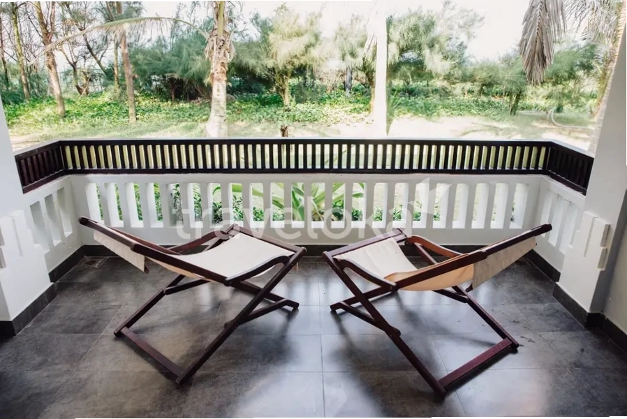Khu vực ban công phòng nghỉ