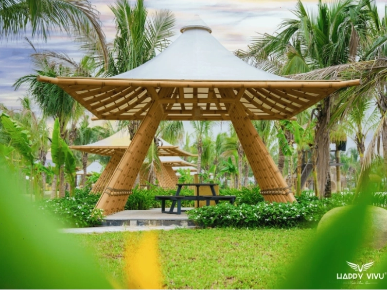 Khu vực BBQ Garden cho các hoạt động dã ngoại