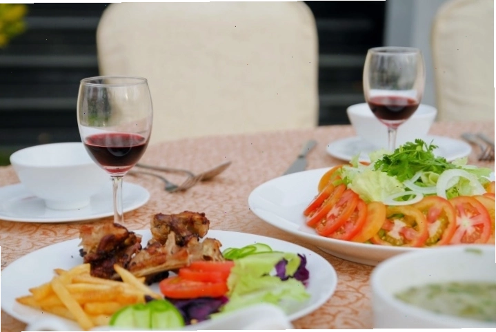 Khu vực BBQ tại Sea Links Villa cho các buổi tụ họp gia đình