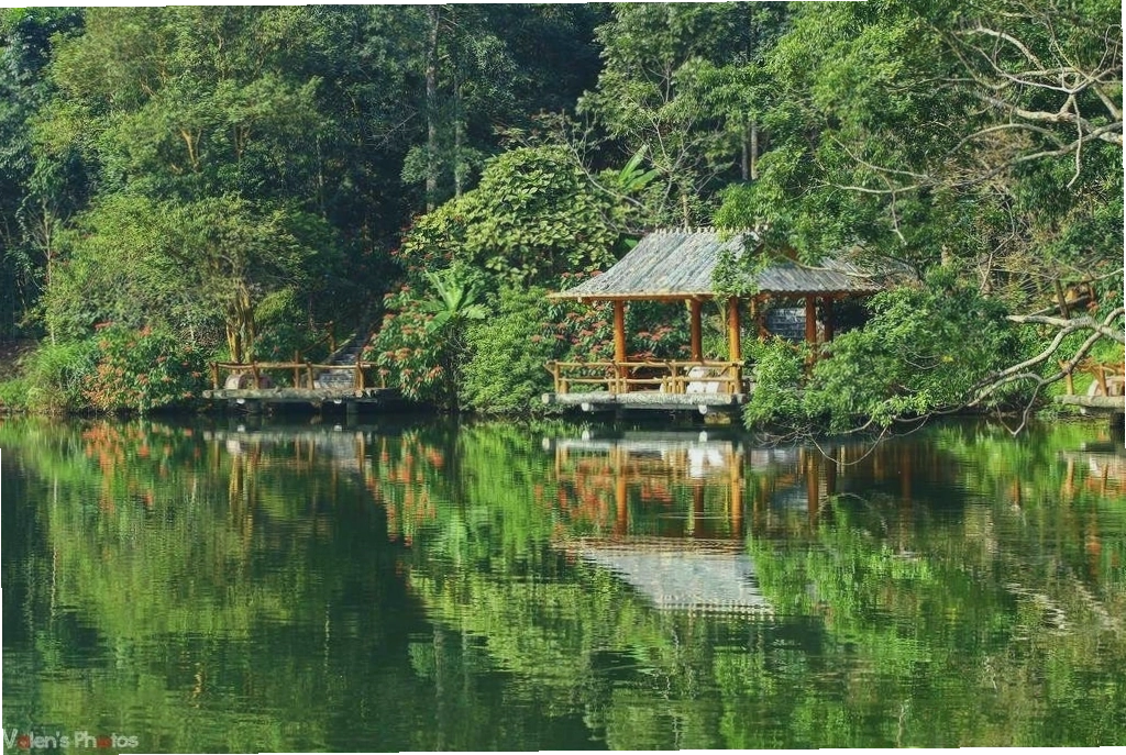 Khu vực check-in đẹp mắt tại Thiên Sơn Suối Ngà
