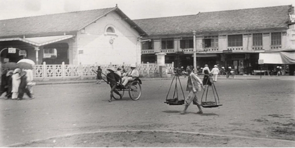 Khu vực công viên vào những năm 1990