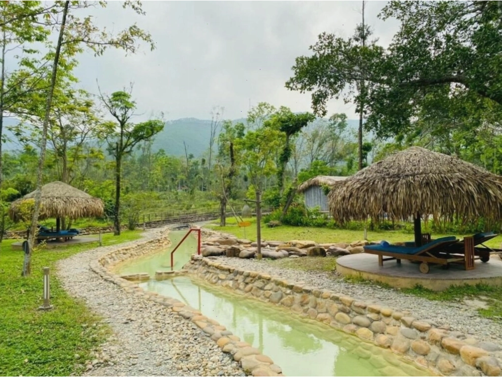Khu vực làng nghề truyền thống tại Alba Thanh Tân
