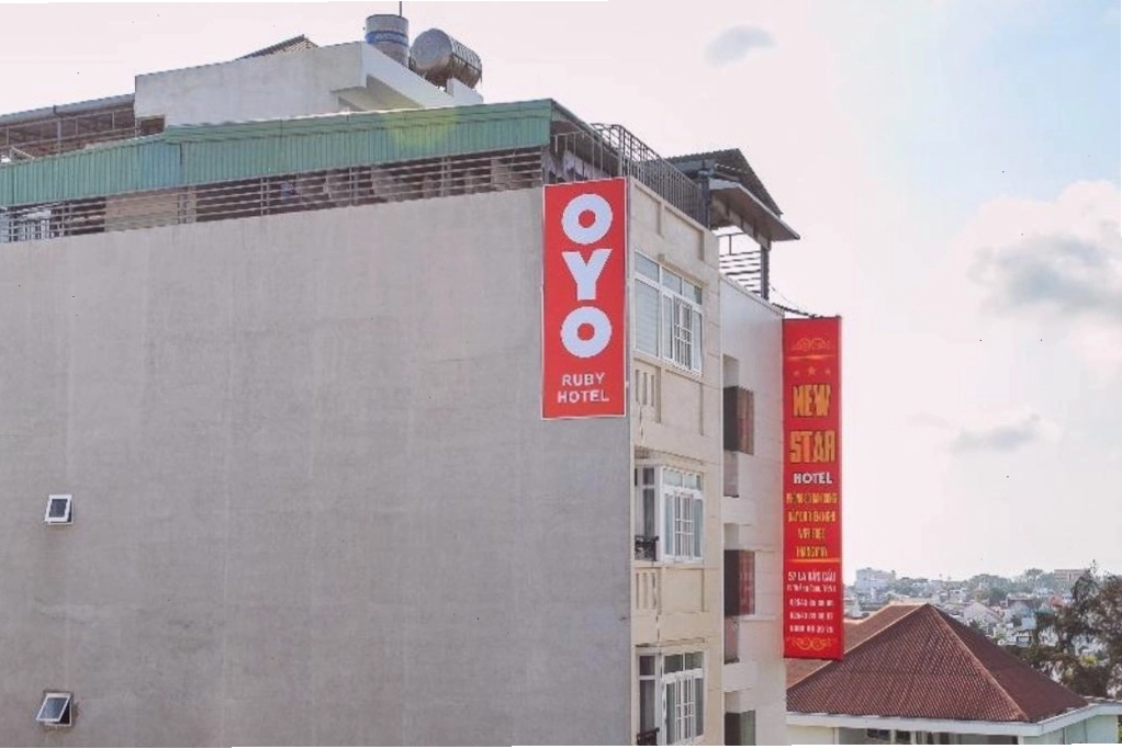 Khu vực lễ tân của Khách sạn Tuấn Vinh Vũng Tàu