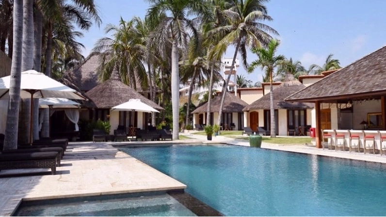 Khu vực lối vào Poshanu Resort