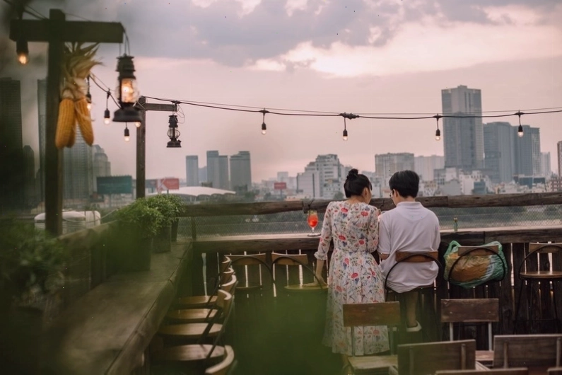 Khu vực lounge của L