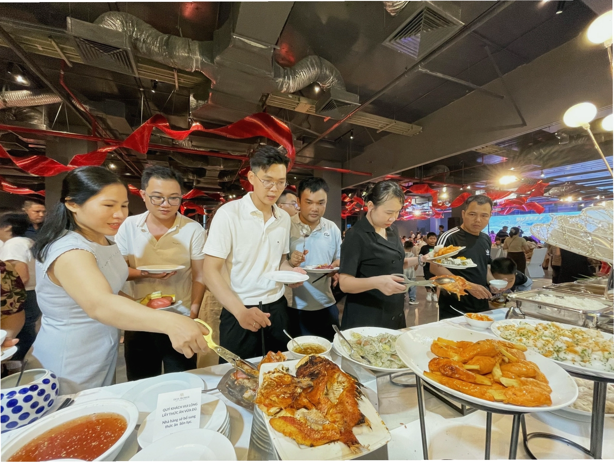 Khu vực nhà hàng tại Anya Premier Quy Nhơn