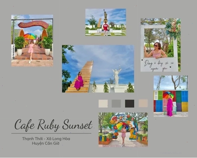 Khu vực nhà hàng và quầy bar tại Ruby Homestay Cần Giờ