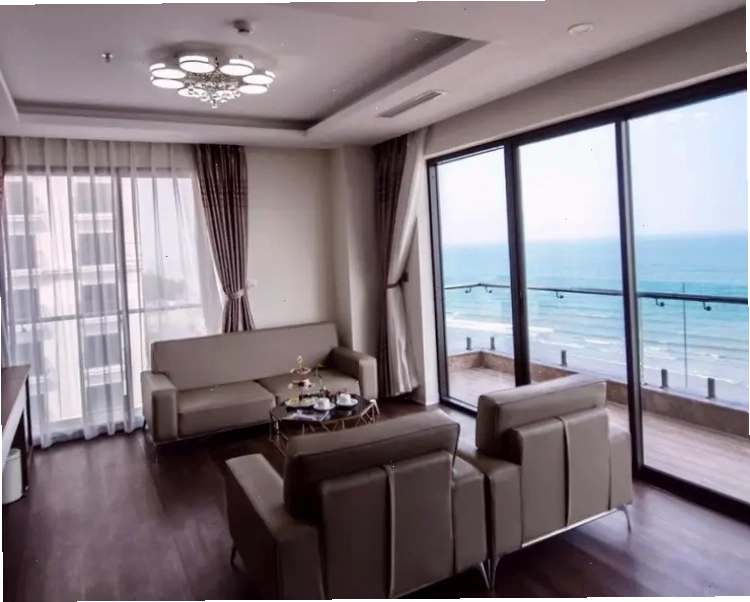 Khu vực sảnh chờ của một khách sạn cao cấp ở Sầm Sơn