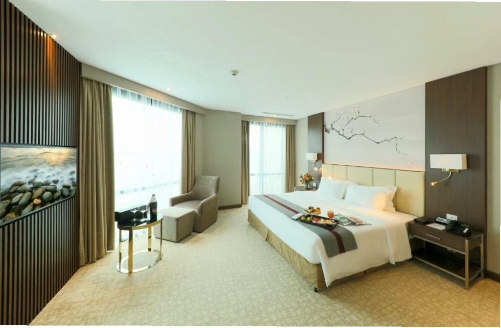 Khu vực sảnh chờ sang trọng của Grand Vista Hà Nội