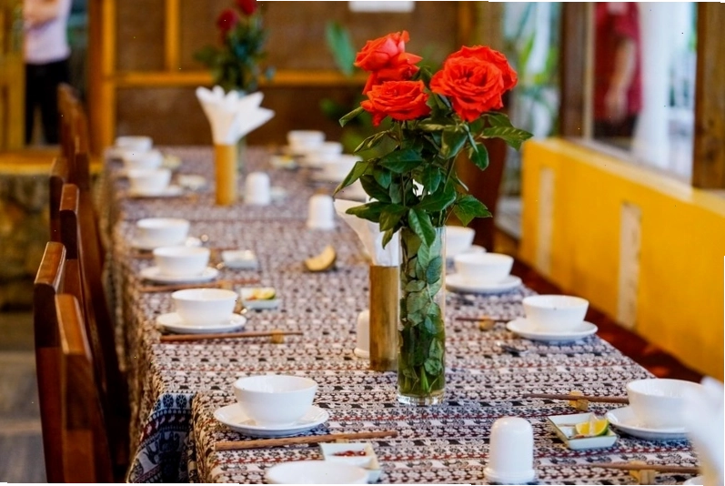Khu vực sảnh chờ sang trọng tại Bakhan Village Resort