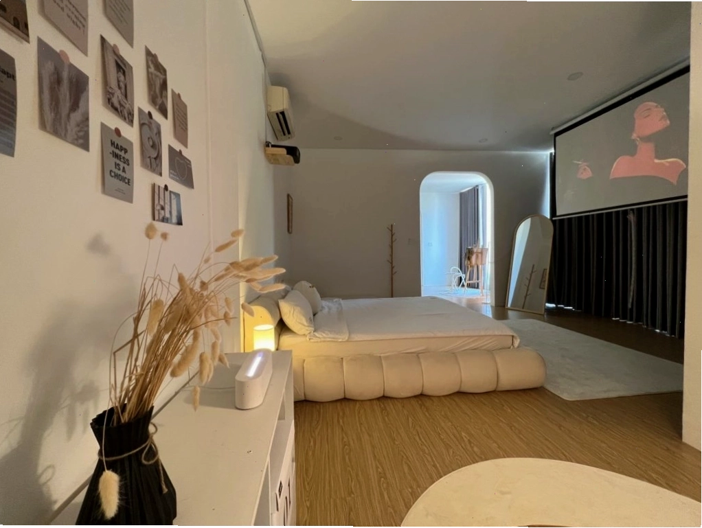 Khu vực sinh hoạt chung của homestay Biên Hòa