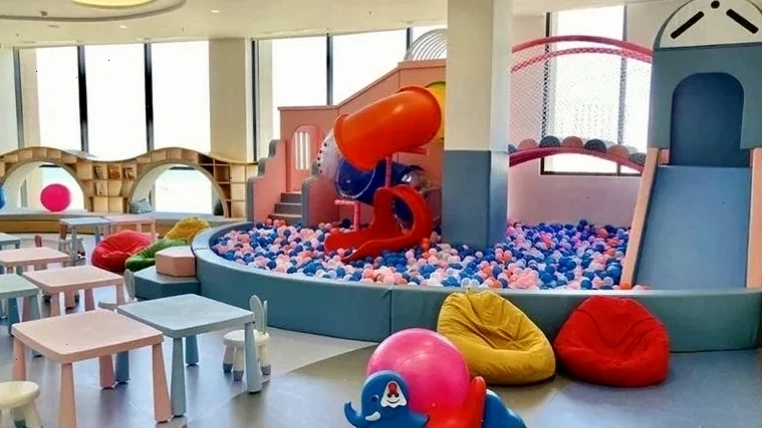 Khu vực vui chơi trẻ em Kid Club tại Cam Ranh Mystery Villas