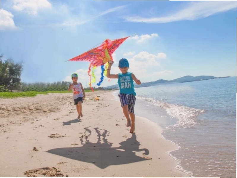 Khu vực vui chơi trẻ em tại resort