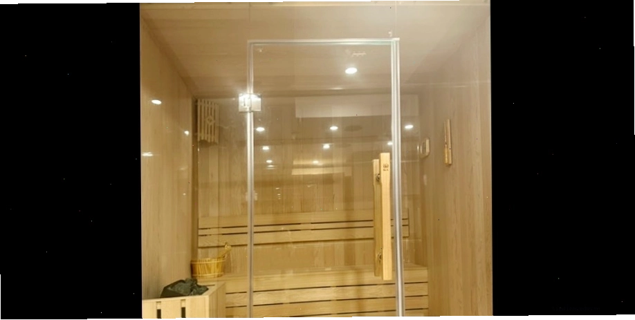 Khu vực xông hơi thư giãn tại khách sạn