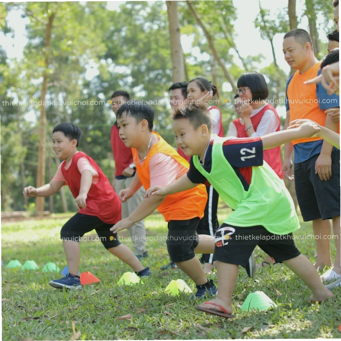 Khu vui chơi dã ngoại cho trẻ em tại Camping Sport