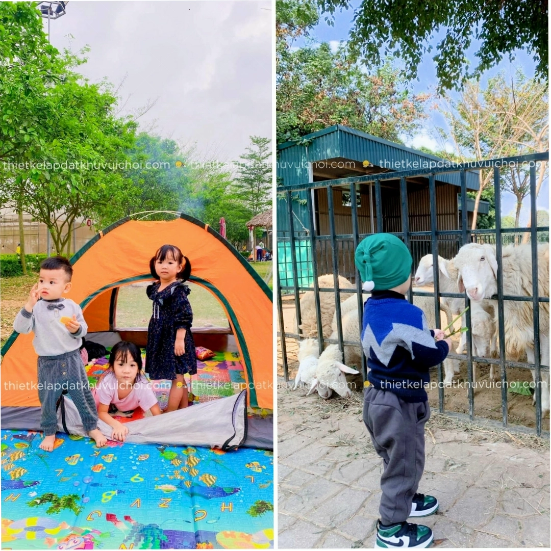 Khu vui chơi dã ngoại cho trẻ em tại Phù Đổng Green Park
