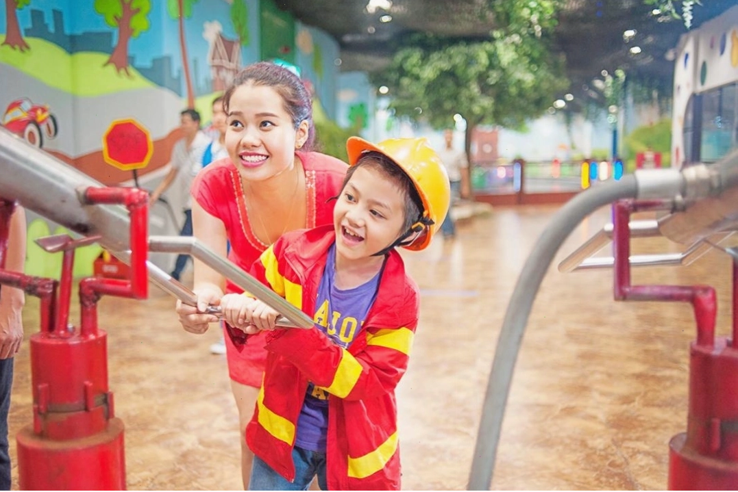 Khu vui chơi hướng nghiệp VinKE tại Times City