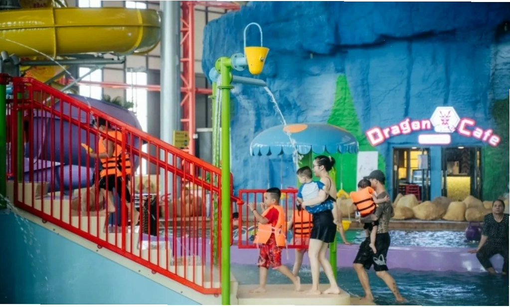Khu vui chơi Ninja Kids cho trẻ em tại Mikazuki